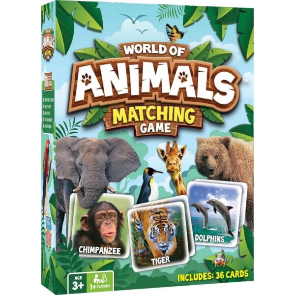 World of Animals Matching Game 650 0233 0