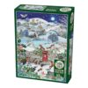 Village on a Winter Night 1000 Pc Puzzle