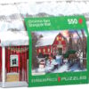 Christmas Barn Tin 550 Pc Puzzle