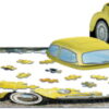550 Pc Puzzle - VW Beetle Camping Shaped Tin - Image 3