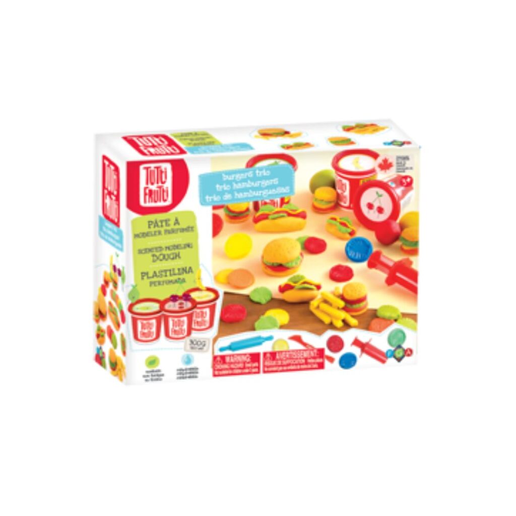 Image of Modeling Play Dough Burgers Trio Kit