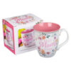Best Mom Ever White and Pink Ceramic Coffee Mug - Numbers 6:24 - Image 3