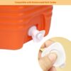 Push-Button Cooler Spigot Replacement, Compatible with Rubbermaid - Image 2