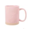 Embossed Botanical Mug, Pink