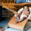 SLANT™ Portable Baby Bouncer - Brown - Image 4