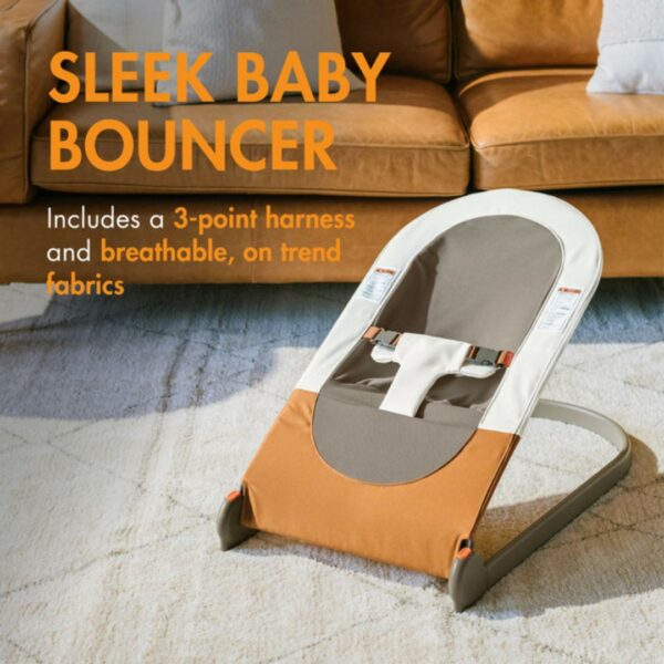 SLANT™ Portable Baby Bouncer - Brown 300 1083 5 1