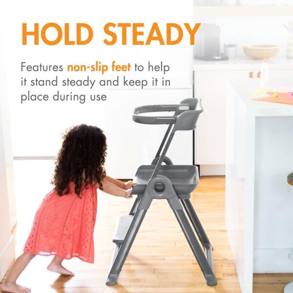 Boon Pivot Toddler Tower - Grey 300 1087 3