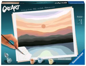 Image of CreArt Minimalistic Landscape – Paint By Number 10″x12″