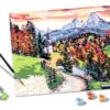 CreArt Beautiful Bavaria - Paint By Number 12"x16" - Image 3
