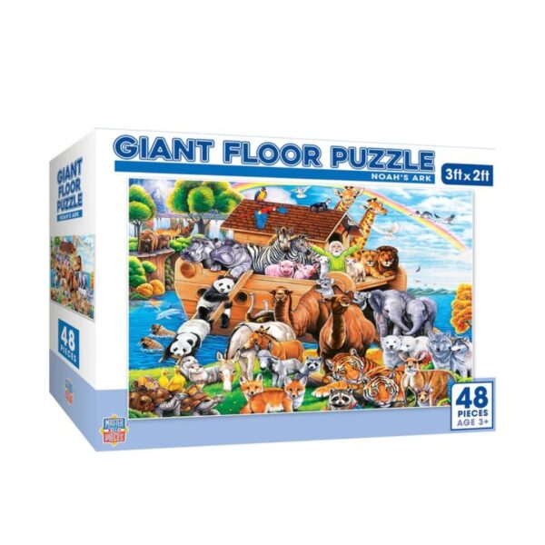 48 Pc Noah's Ark Floor Puzzle 654 0468 0