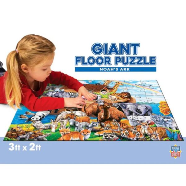 48 Pc Noah's Ark Floor Puzzle 654 0468 2