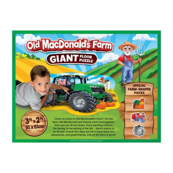 36 Pc Old MacDonald's Farm Floor Puzzle - Image 3