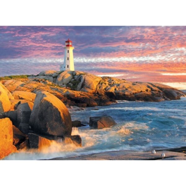 1000 Pc Puzzle - Peggy’s Cove Lighthouse Nova Scotia - Image 2
