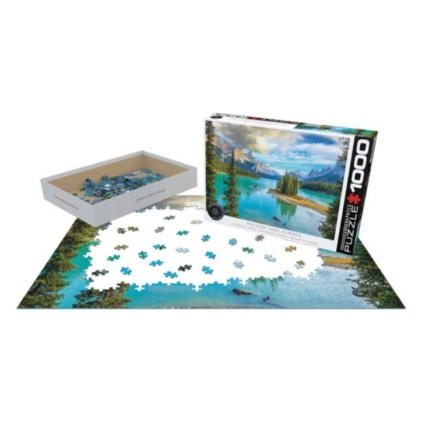 1000 Pc Puzzle - Maligne Lake, Alberta - Image 3