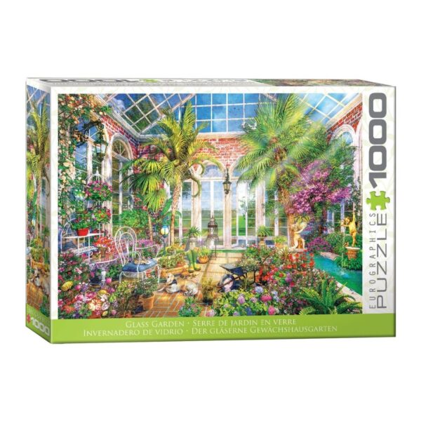 1000 Pc Puzzle - Glass Garden