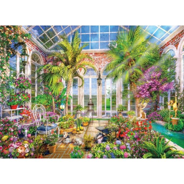 1000 Pc Puzzle - Glass Garden - Image 2