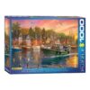 1000 Pc Puzzle - Harbor Sunset