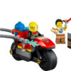 Lego City Fire Rescue Motorcycle V39 - Image 3