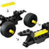 Lego City Fire Rescue Motorcycle V39 - Image 4