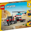 Lego Creator Flatbed Truck with Helicopter V39 - 31146