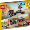 Lego Creator Flatbed Truck with Helicopter V39 - 31146 - Image 2