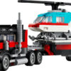 Lego Creator Flatbed Truck with Helicopter V39 - 31146 - Image 3