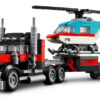Lego Creator Flatbed Truck with Helicopter V39 - 31146 - Image 4