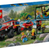 Lego City 4x4 Fire Truck with Rescue Boat - 60412 - Image 2