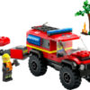 Lego City 4x4 Fire Truck with Rescue Boat - 60412 - Image 3