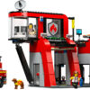 Lego City Fire Station with Fire Truck V39 - 60414 - Image 3