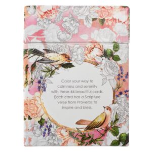 Image of Proverbs in Color: Cards to Color and Share -Box of 44