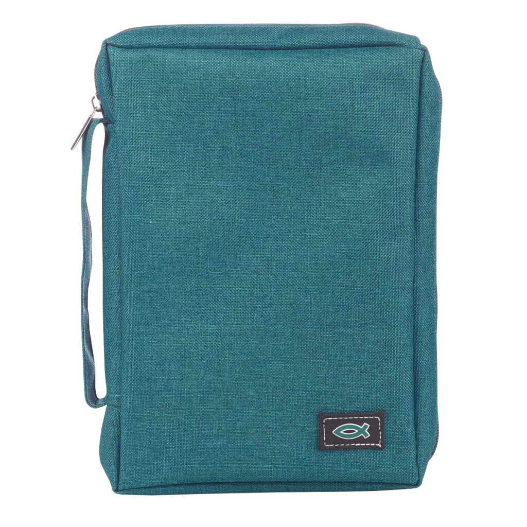 Image of BC: Value Teal Ichthus Patch – Medium