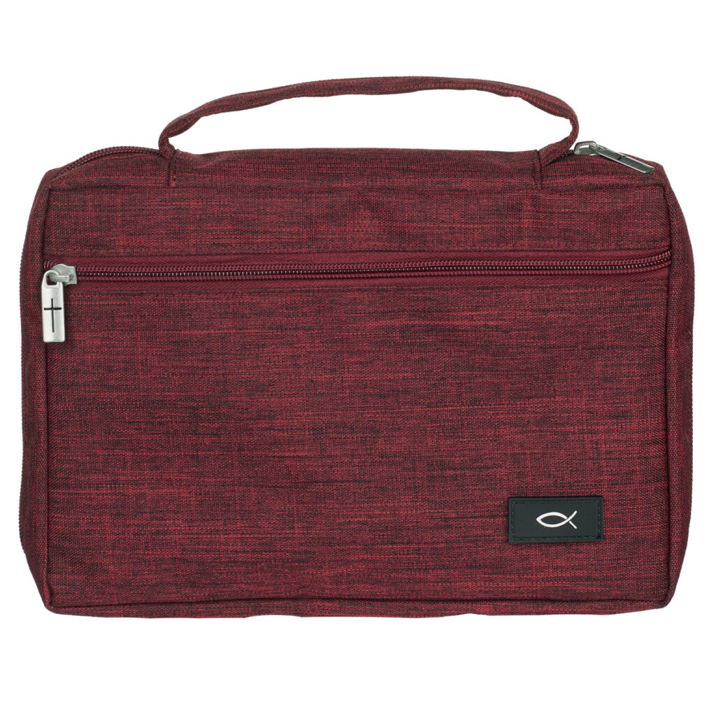 Image of BC: Value Burgundy Ichthus Patch – Medium
