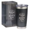 Stainless Steel Travel Mug Be Strong in the Lord Ephesians 6:10 - Image 3