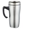 Silver Stainless Steel Travel Mug - Blessed is the Man - 16 oz
