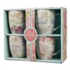 Floral Inspirations - 4 Pc Ceramic Coffee Mug Set - Image 4