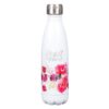 Water Bottle SS White Flowers Be Still & Know Ps. 46:10