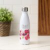 Water Bottle SS White Flowers Be Still & Know Ps. 46:10 - Image 4
