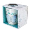 Mug Teal Butterfly Grace Eph. 2:8 - Image 3