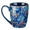 Mug Blue Floral Desire of Your Heart Ps. 20:4 - Image 2