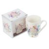 Mug White Floral Faith, Hope, Love - Image 3
