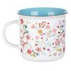 Mug Camp Blue/White Floral Choose Joy - Image 2