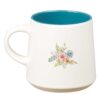 Mug Stoneware Blue/White Floral Grandma - Image 2