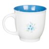 Mug Blue/White Floral Sweet Friendship Prov. 27:9 - Image 2