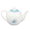 Teapot Blue Floral Sweet Friendship Prov. 27:9 - Image 2