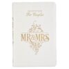 Mr. & Mrs. 366 Devotions for Couples White Faux Leather Devotional - Image 2
