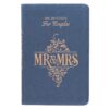 Mr. & Mrs. 366 Devotions for Couples Blue Faux Leather - Image 2