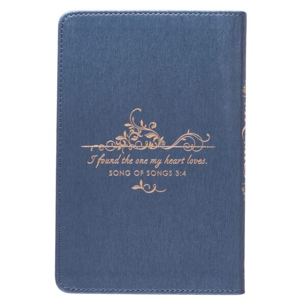 Mr. & Mrs. 366 Devotions for Couples Blue Faux Leather 126 0353 1