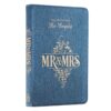 Mr. & Mrs. 366 Devotions for Couples Blue Faux Leather - Image 4