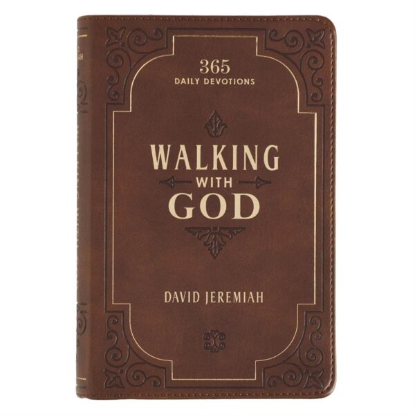 Walking With God Brown Faux Leather Devotional 126 0648 0